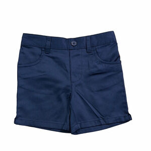French Toast Navy Blue Pull On Uniform Shorts Size 4T